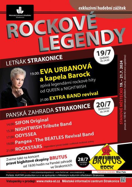 ROCKOVÉ LEGENDY - dvoudenní festival