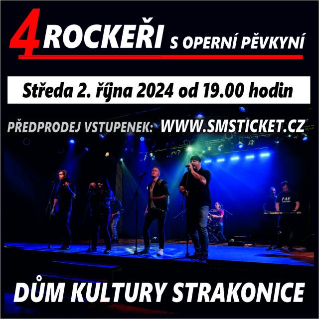 4 ROCKEŘI s operní pěvkyní