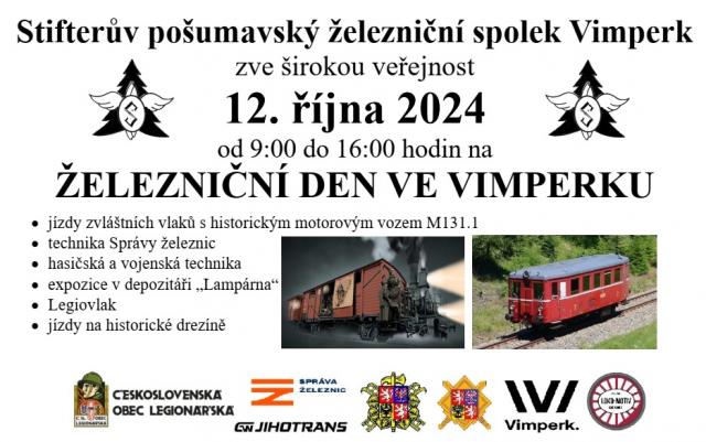 ŽELEZNIČNÍ DEN VE VIMPERKU