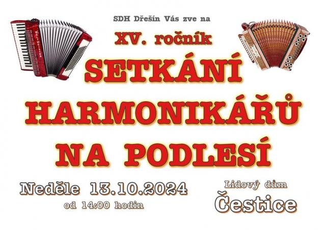 Setkání harmonikářů na Podlesí