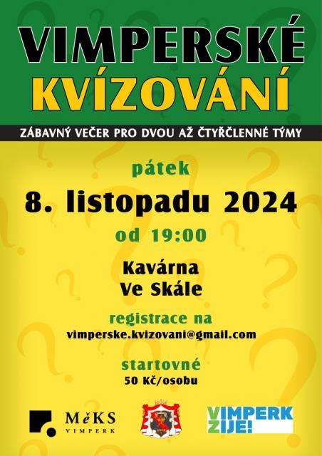 VIMPERSKÉ KVÍZOVÁNÍ