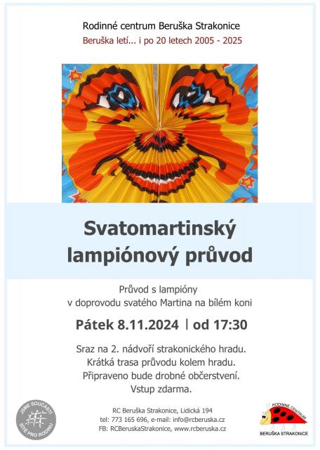 Svatomartinský lampiónový průvod