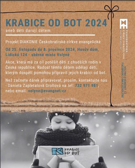 KRABICE OD BOT 2024 aneb děti darují dětem