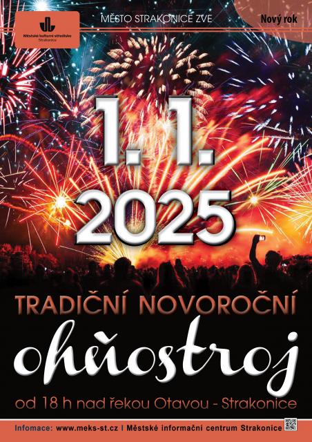 NOVOROČNÍ OHŇOSTROJ *PF 2025*