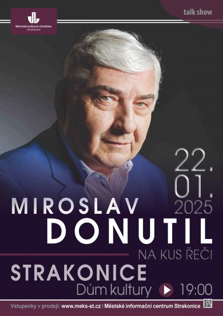 MIROSLAV DONUTIL - Na kus řeči
