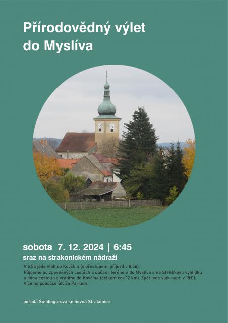 Přírodovědný výlet do Myslíva