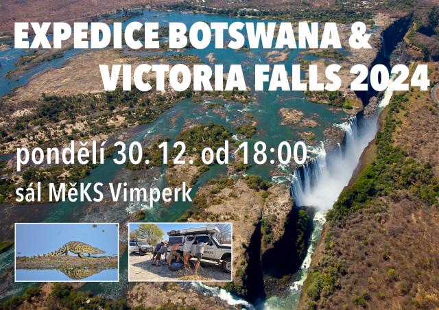 EXPEDICE BOTSWANA & VICTORIA FALLS 2024