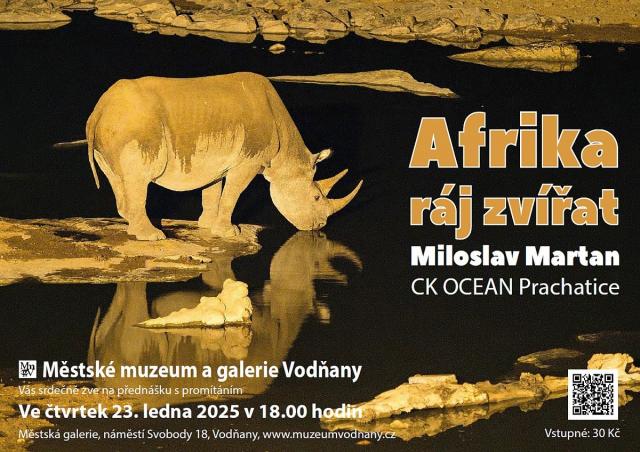 Afrika - ráj zvířat Miloslav Martan - CK OCEAN Prachatice