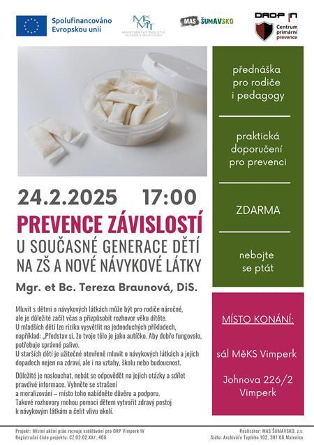 PREVENCE ZÁVISLOSTÍ U SOUČASNÉ GENERACE DĚTÍ