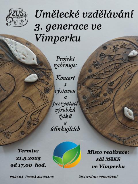UMĚLECKÉ VZDĚLÁVÁNÍ 3. GENERACE VE VIMPERKU