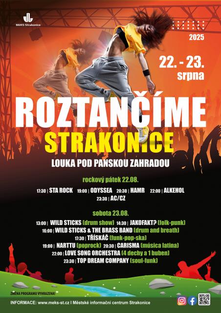 ROZTANČÍME STRAKONICE / hudební festival