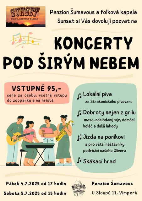KONCERT POD ŠIRÝM NEBEM