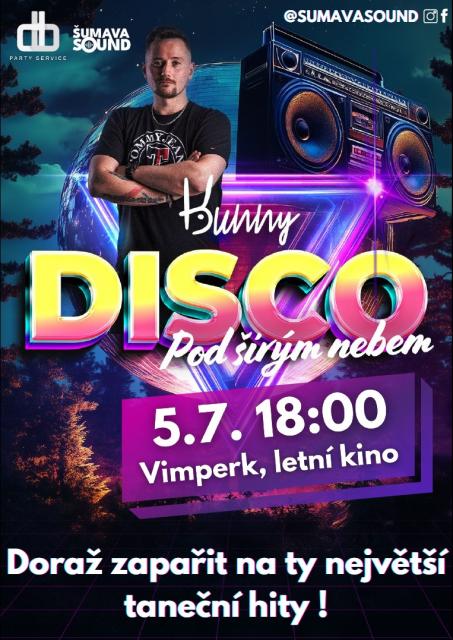 DISCO POD ŠIRÝM NEBEM