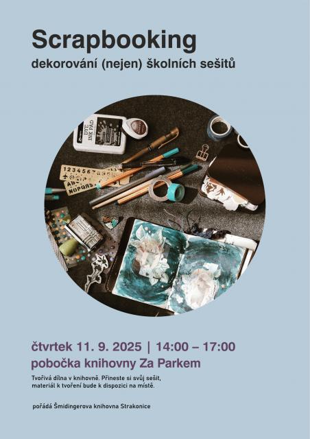 Scrapbooking – dekorování (nejen) školních sešitů