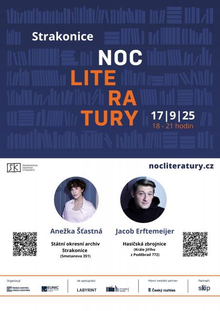 Noc literatury 2025 ve Strakonicích