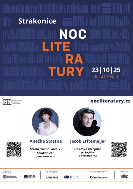 Noc literatury 2025 ve Strakonicích