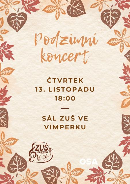 PODZIMNÍ KONCERT