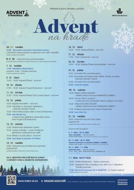 ADVENT NA HRADĚ STRAKONICE