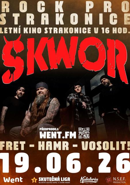 Rock pro Strakonice - ŠKWOR 2026