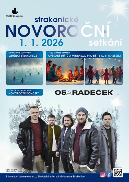 Novoroční setkání & koncert O5 A RADEČEK