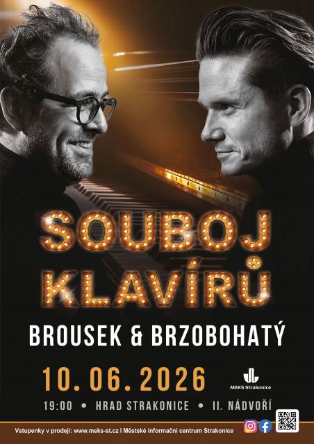 SOUBOJ KLAVÍRŮ - Brousek & Brzobohatý