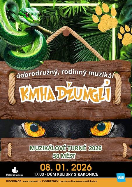 KNIHA DŽUNGLÍ - rodinný muzikál