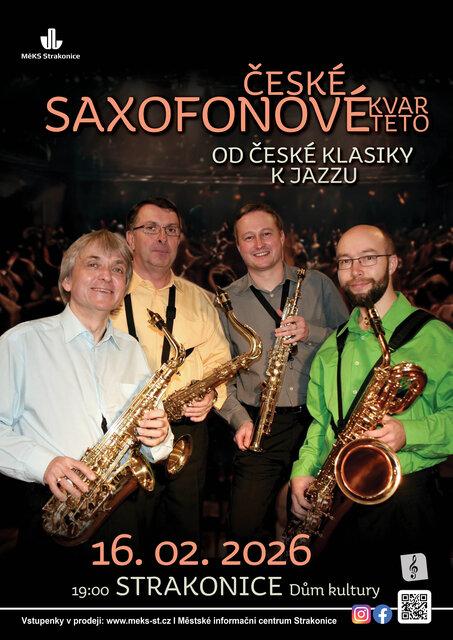 České saxofonové kvarteto - od české klasiky k jazzu