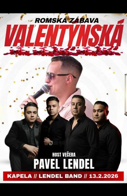 Romská Valentýnská zábava - Lendel Band