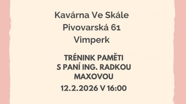 TRÉNINK PAMĚTI