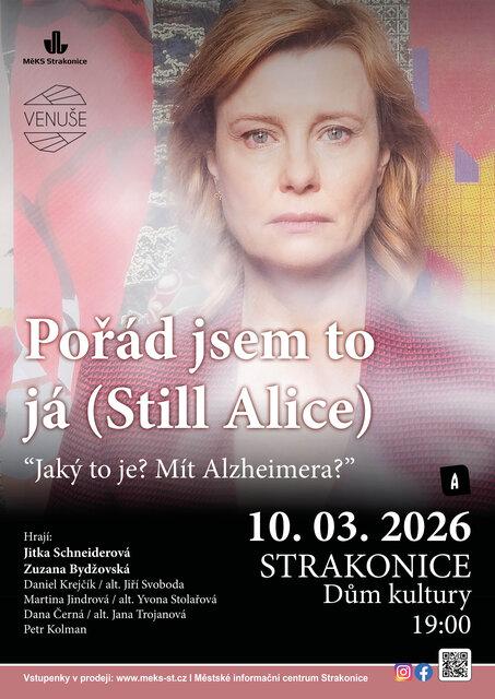POŘÁD JSEM TO JÁ (STILL ALICE) - Venuše ve Švehlovce