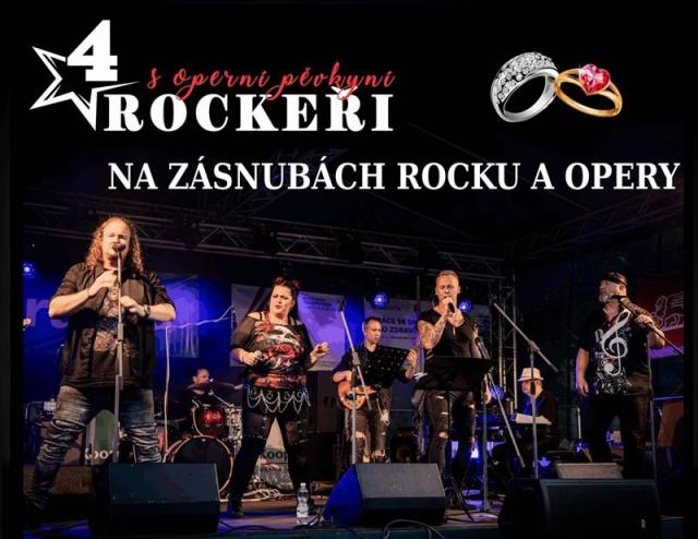 4 ROCKEŘI s operní pěvkyní