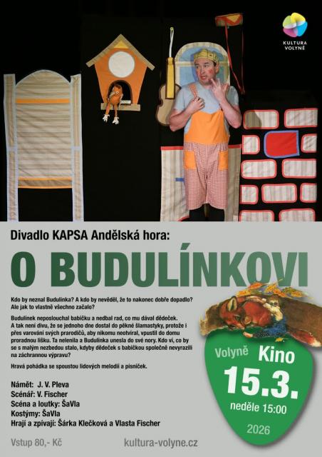 DIVADLO KAPSA ANDĚLSKÁ HORA: O BUDULÍNKOVI