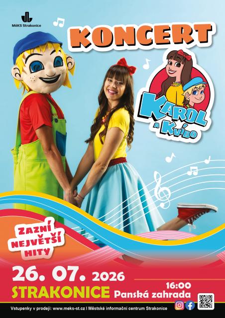 KAROL A KVÍDO - pro děti - Panská zahrada STRAKONICE