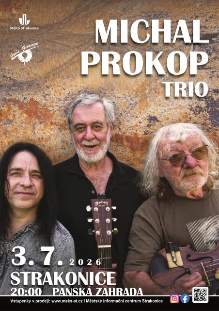 MICHAL PROKOP TRIO 2026 open air - STRAKONICE