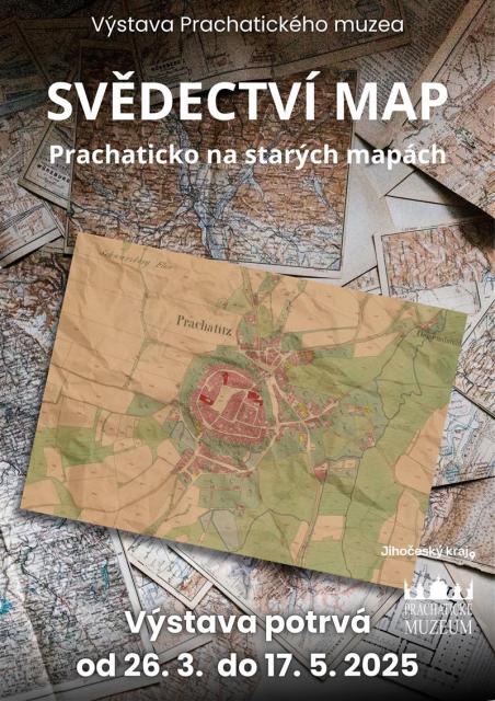 Svědectví map - Prachaticko na starých mapách