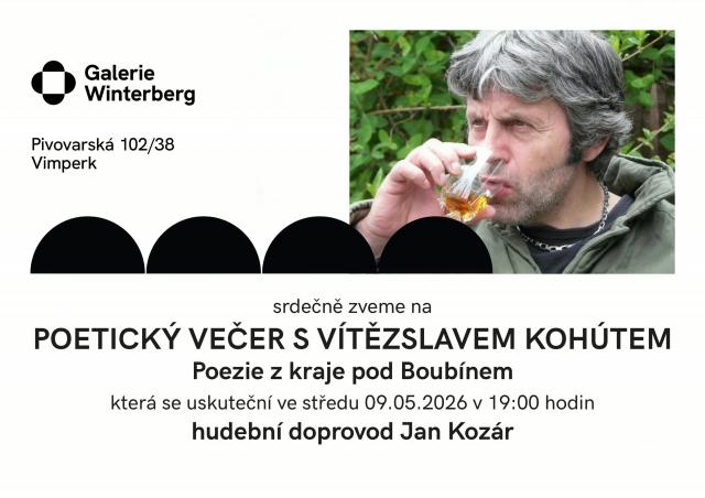 Poetický večer s Vítězslavem Kohútem