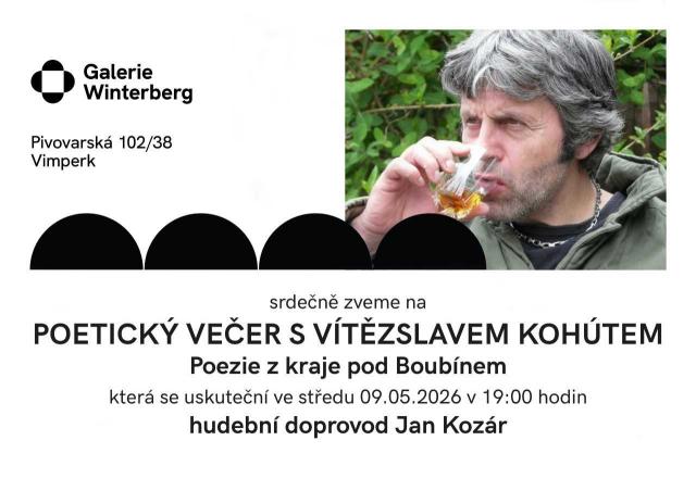 POETICKÝ VEČER S VÍTĚZSLAVEM KOHÚTEM