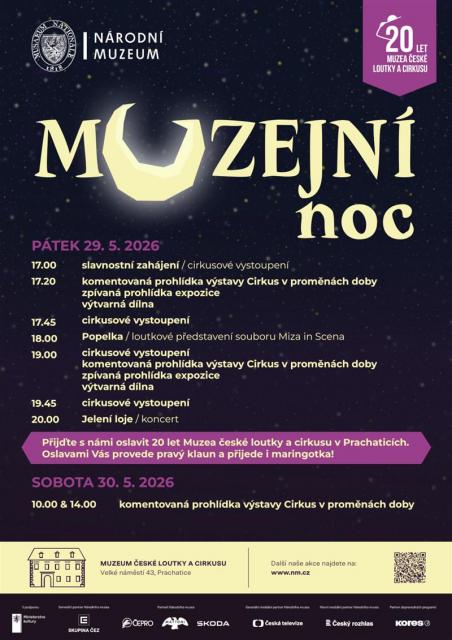 Muzejní noc 2026