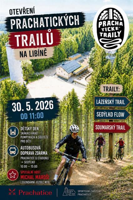 Otevření prachatických trailů na Libíně
