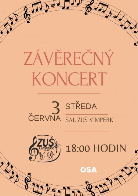ZÁVĚREČNÝ KONCERT
