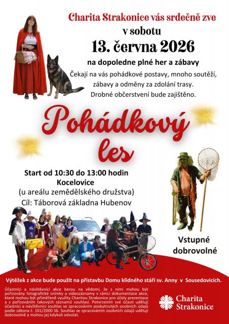Pohádkový les 2026 - Charita Strakonice