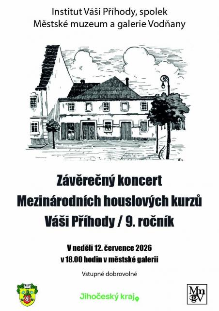 Závěrečný koncert Mezinárodních houslových kurzů Váši Příhody / 9. ročník