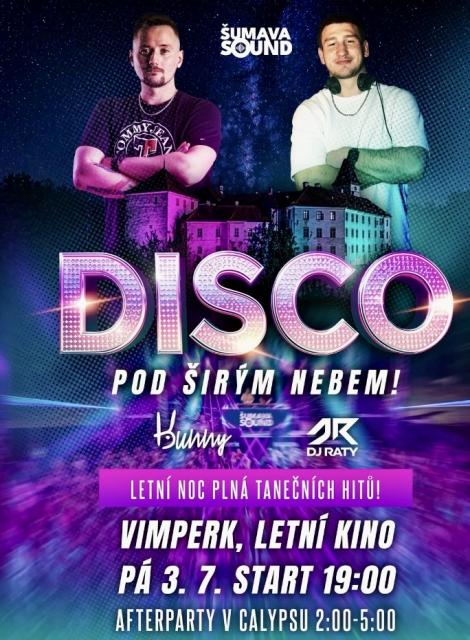 DISCO POD ŠIRÝM NEBEM