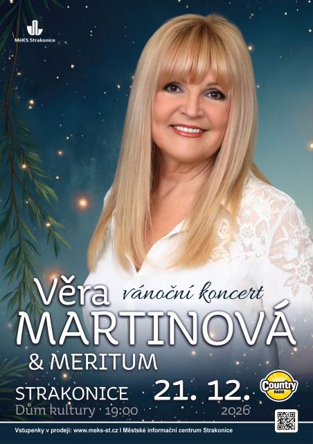 VĚRA MARTINOVÁ & Meritum / vánoční koncert