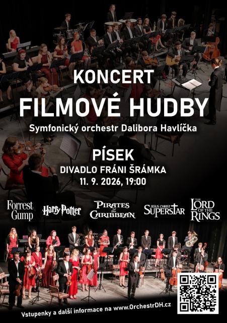 Koncert filmové hudby II - Symfonický orchestr Dalibora Havlíčka