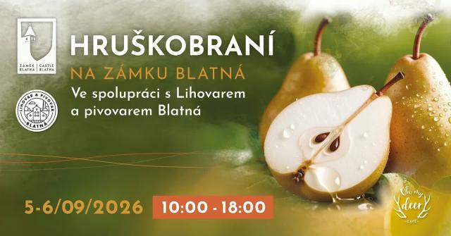 Hruškobraní na Zámku Blatná 2026