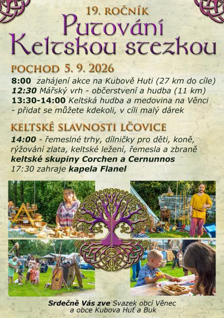 KELTSKÝ POCHOD A SLAVNOSTI LČOVICE