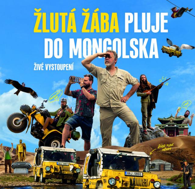 Žlutá žába pluje do Mongolska