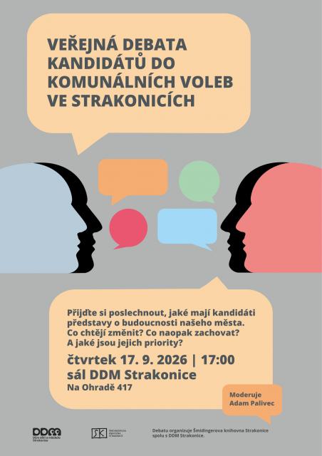 Veřejná debata kandidátů do komunálních voleb ve Strakonicích