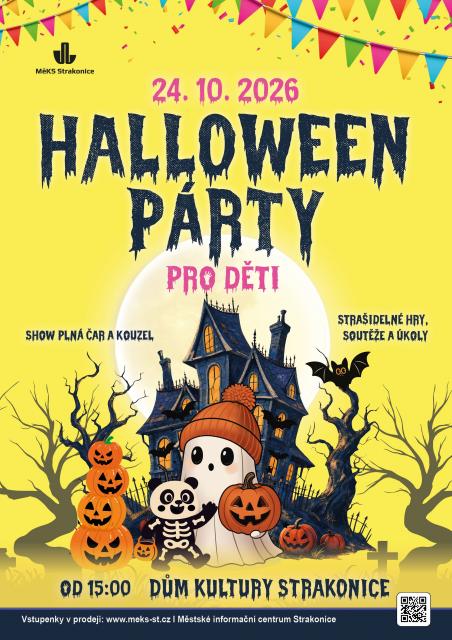 HALLOWEEN PÁRTY PRO DĚTI